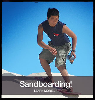 banner sandboarding